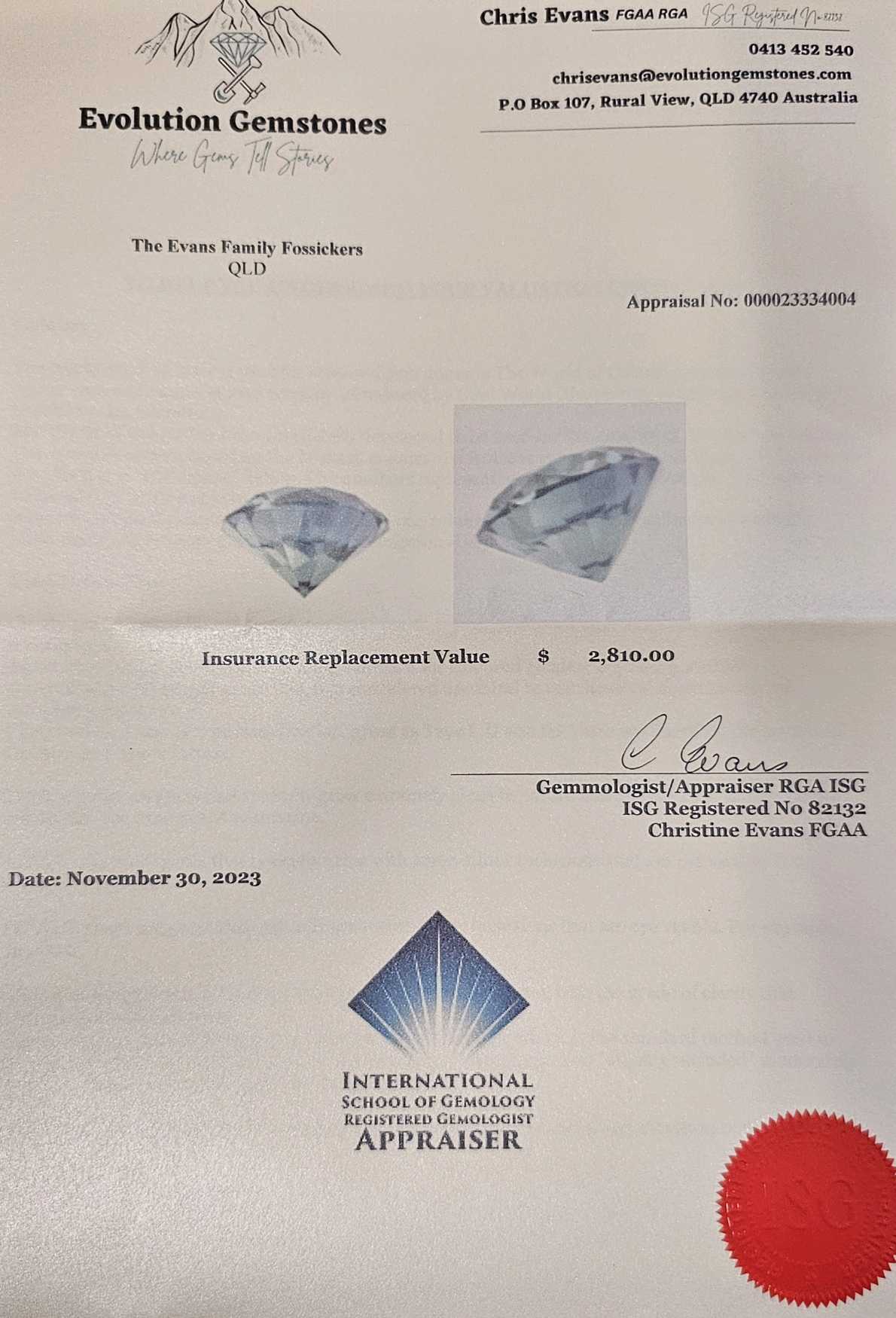 0.805ct Devine blue sapphire - Evolution Gemstones