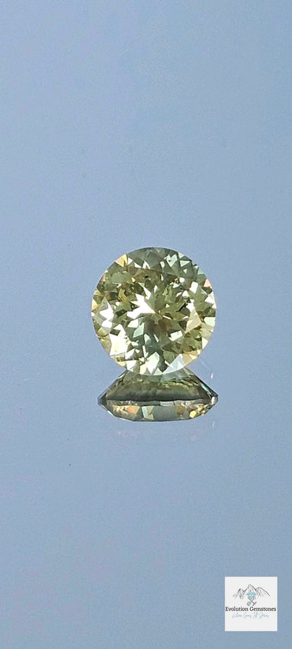 0.985ct Australian Pale Citrus Parti Sapphire - Evolution Gemstones