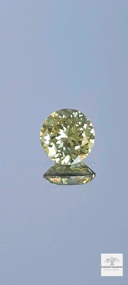 0.985ct Australian Pale Citrus Parti Sapphire - Evolution Gemstones