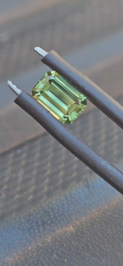 0.93cts of Transformed Green sapphire