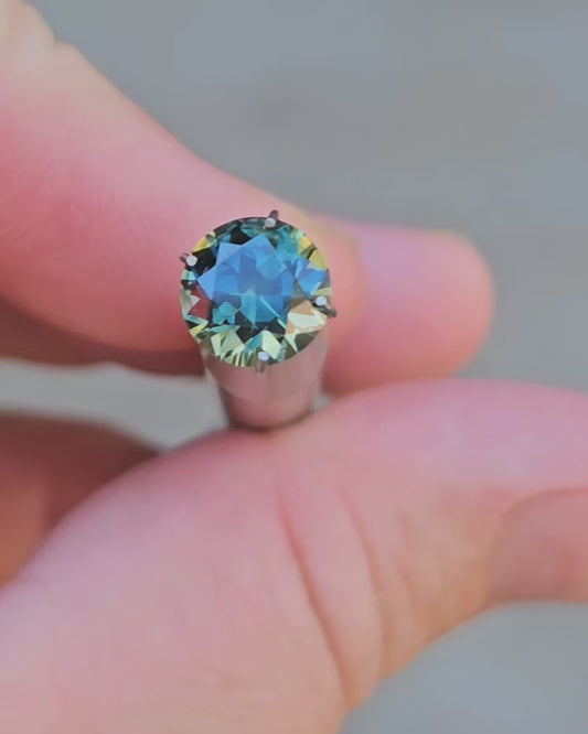 2.09ct Exquisite Australian parti sapphire