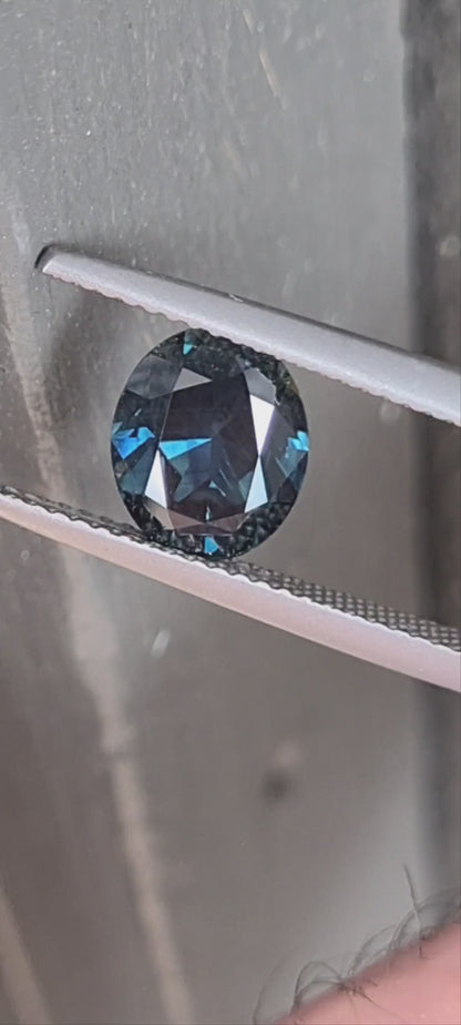 Timeless 2.64ct blue oval sapphire