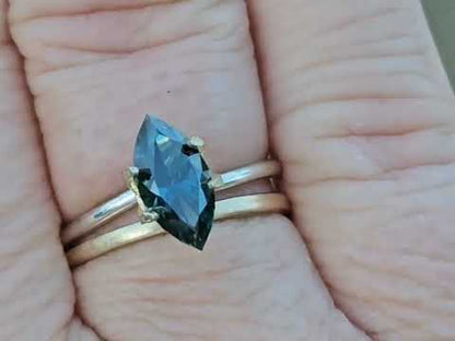 1.5ct marquise sapphire