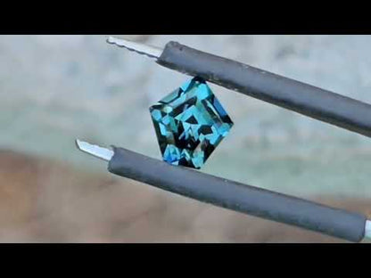 Pentagon cut sapphire