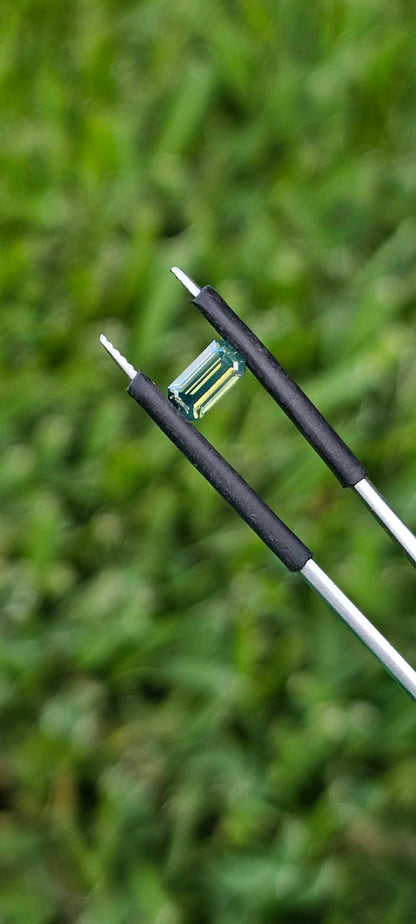 Silky parti sapphire - Evolution Gemstones